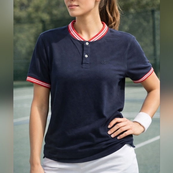 Tommy Hilfiger Tops - Tommy Hilfiger Sporty Polo Shirt – 100% Cotton (Size M)